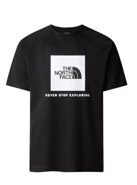 T-Shirt The North Face Redbox schwarz für männer