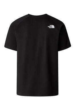 T-Shirt The North Face Redbox schwarz für männer