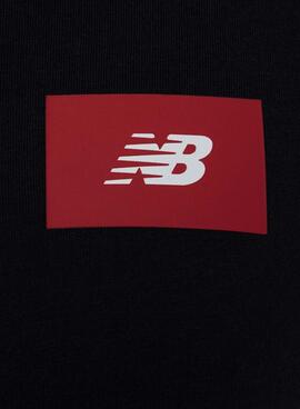 T-shirt New Balance Logo schwarz für männer