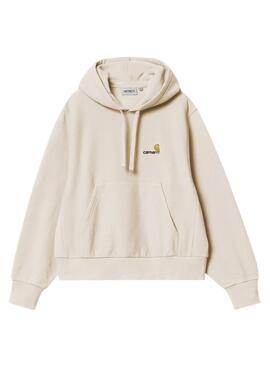 Kapuzenpullover Carhartt WIP in Beige für damen