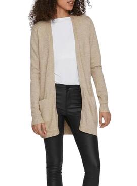 Jacke Vila Viril beige für frauen