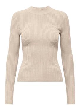 Pullover Only Louisa beige für damen