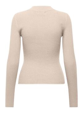 Pullover Only Louisa beige für damen