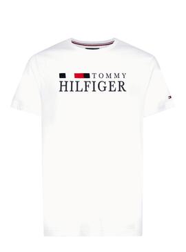 T-Shirt Tommy Hilfiger RWB Weiß