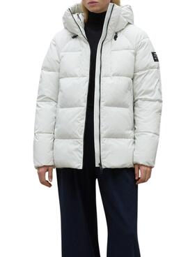 Jacke Ecoalf Fujialf weiß für frauen