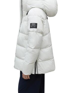 Jacke Ecoalf Fujialf weiß für frauen