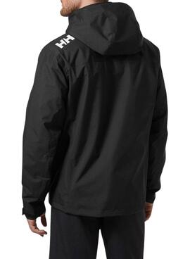 Jacke Helly Hansen Midlayer schwarz mit Kapuze für herren