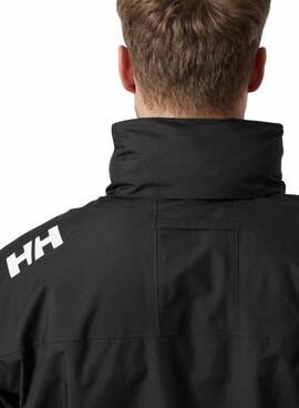 Jacke Helly Hansen Midlayer schwarz mit Kapuze für herren