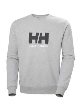 Kapuzenpullover Helly Hansen HH Logo grau für herren