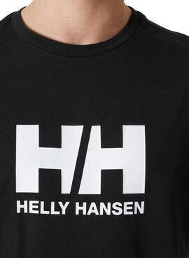 T-Shirt Helly Hansen HH Logo schwarz für männer