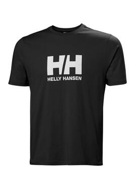 T-Shirt Helly Hansen HH Logo schwarz für männer