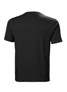 T-Shirt Helly Hansen HH Logo schwarz für männer