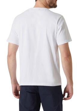 T-Shirt Helly Hansen HH Logo weiß für männer