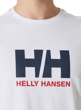 T-Shirt Helly Hansen HH Logo weiß für männer