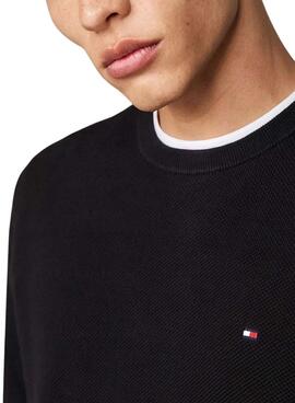 Pullover Tommy Hilfiger Essential Schwarz für Männer