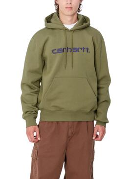 Carhartt Hoodie in grün für männer