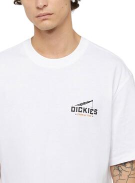 T-Shirt Dickies Industrial Zone weiß für männer