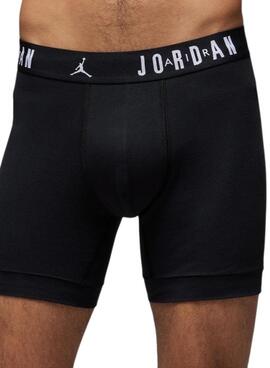 3er-Pack Jordan Flight Core Boxershorts schwarz für herren