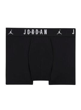 3er-Pack Jordan Flight Cotton Core Boxershorts schwarz für jungen