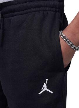 Hose Jordan MJ Brooklyn Fleece schwarz für kinder