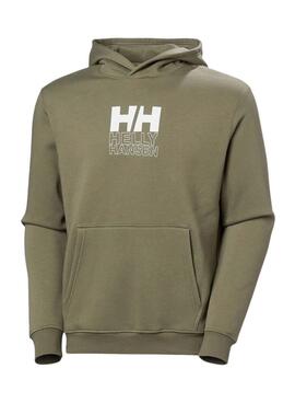 Pullover Helly Hansen Graphic Hoddie grün für männer