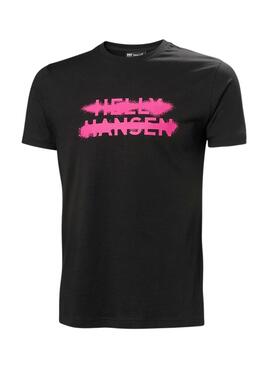 T-Shirt Helly Hansen Core Schwarz für herren