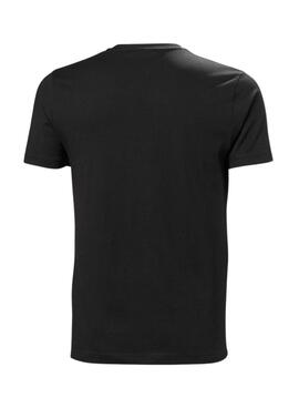 T-Shirt Helly Hansen Core Schwarz für herren