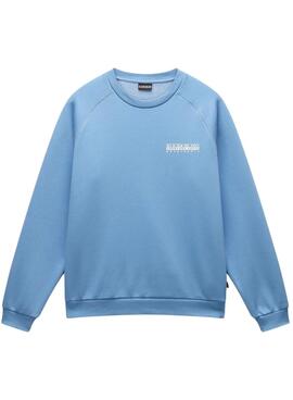 Sweatshirt Napapijri Rollin blau für männer