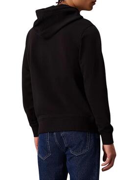  Hoodie von Calvin Klein Jeans Basic in Schwarz für herren