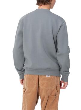 Sweatshirt Carhartt Basic in Grau für herren