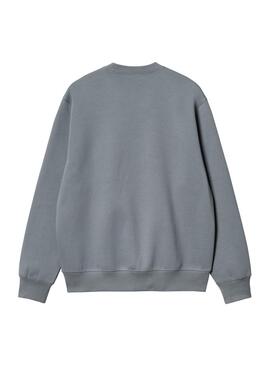 Sweatshirt Carhartt Basic in Grau für herren