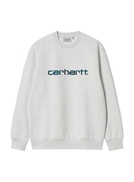 Sweatshirt Carhartt Basic in Grau für herren