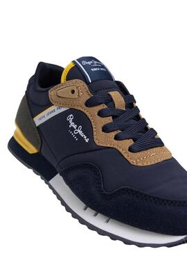 Turnschuhe Pepe Jeans London Marine für jungen