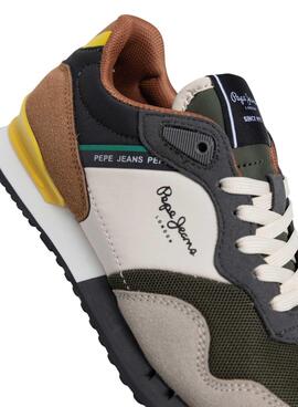 Turnschuhe Pepe Jeans London Park beige für jungen