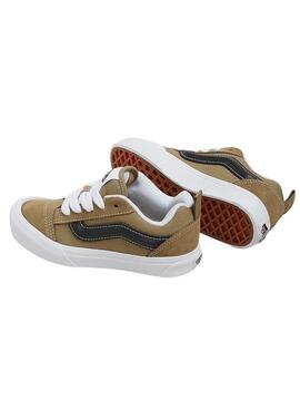 Turnschuhe Vans Knu Skool grün für kinder