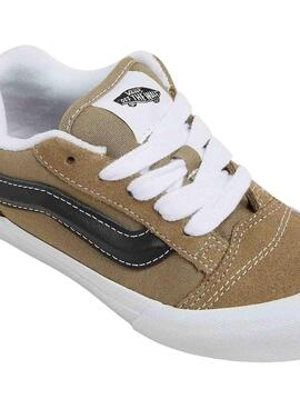 Turnschuhe Vans Knu Skool grün für kinder