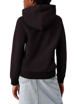 Sweatshirt Calvin Klein Institutional Logo schwarz