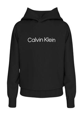 Sweatshirt Calvin Klein Institutional Logo schwarz