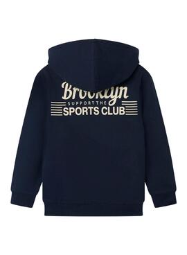 Sweatshirt Name It Larinne in Marineblau für jungen