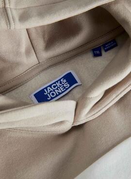 Sweatshirt Jack and Jones Elegacy beige für jungen