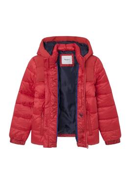 Daunenjacke Pepe Jeans Odonis rot für jungen