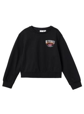 Sudadera Name It Kastane schwarz für mädchen