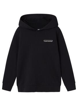 Kapuzenpullover Name It Rabbe schwarz für jungen