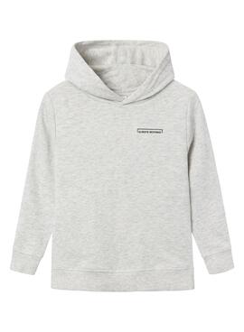 Sweatshirt Name It Rabbe grau für jungen