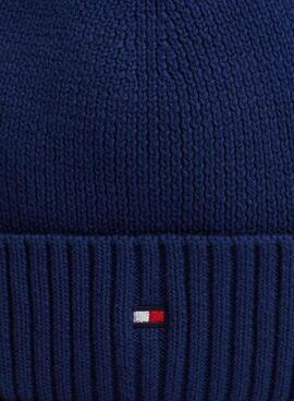 Mütze Tommy Hilfiger Small Flag in Marineblau