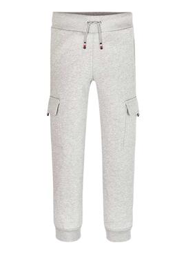 Jogger Tommy Hilfiger Monotype grau für jungen