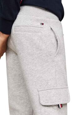 Jogger Tommy Hilfiger Monotype grau für jungen