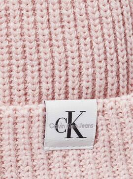 Mütze Calvin Klein Jeans Monogramm rosa