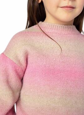 Pullover Mayoral in Pink-Gradient für mädchen