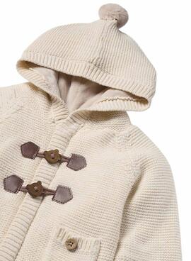 Futter Strick beige Jacke Mayoral für babys